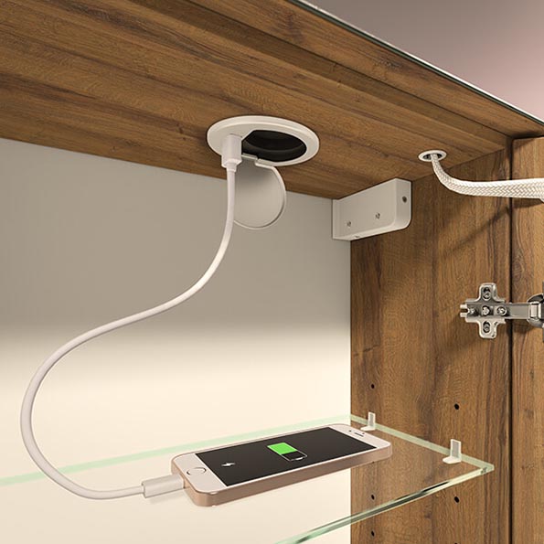 Tomada Elétrica + USB