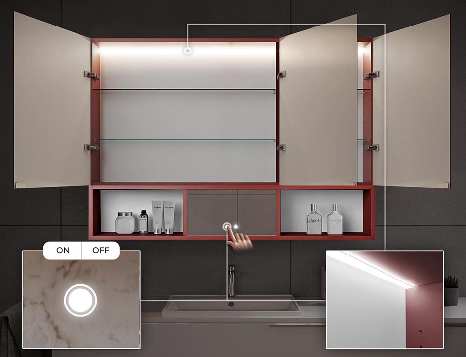 Iluminação LED no interior