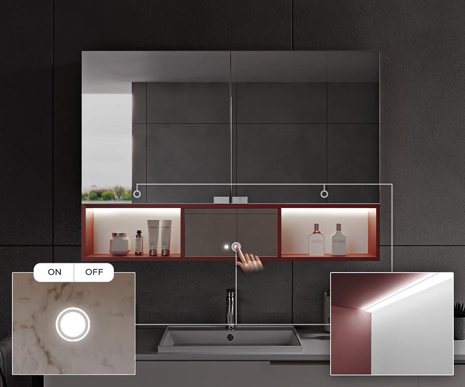 Iluminação LED de nichos