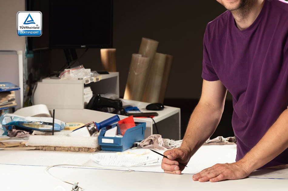 Qualidade certificada pela TÜV