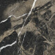 Pavimento em grés esmaltado 60x120, preto com veios dourados, brilhante, retificado, A4H109 Pierre Black #17