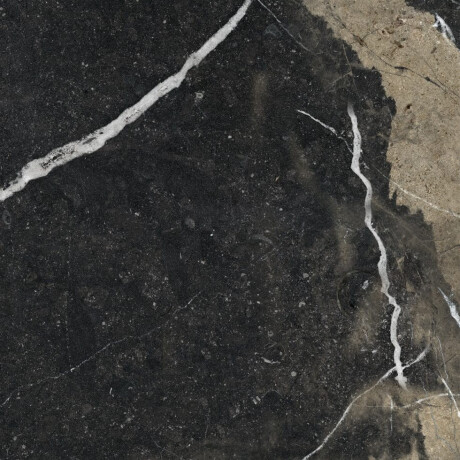 Pavimento em grés esmaltado 60x120, preto com veios dourados, brilhante, retificado, A4H109 Pierre Black #26
