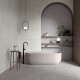 Azulejo de grés para parede 60x120 cm, bege mate, A4H1100 Shellstone Beige Rigat-One #1