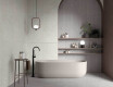 Ladrilho de grés para pavimento 60x120 cm, cor taupe mate, A4H1102 Shellstone Taupe