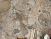 Ladrilho de grande formato 120x280, mármore bege-cinzento brilhante A4H1111 Calda Ambrozia