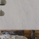 Ladrilho esmaltado para pavimento, 120x120 cm, cinzento claro, efeito pedra, acabamento mate, A4H1126 Agathos White #6