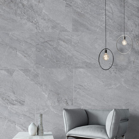 Ladrilho esmaltado para pavimento, 120x120 cm, cinzento pedra mate, A4H1130 Agathos Grey #8