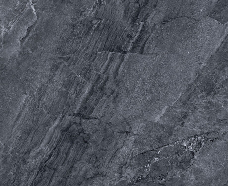 Ladrilho esmaltado para pavimento, 120x120 cm, antracite, efeito pedra, mate, A4H1138 Agathos Anthracite