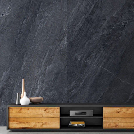 Pavimento em grés esmaltado 60x120 cm, antracite, efeito pedra, acabamento mate A4H1139 Agathos Anthracite #6