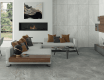 Pavimento em grés esmaltado 60x120 cm, cinzento claro mate, retificado, A4H125, Materia Pearl
