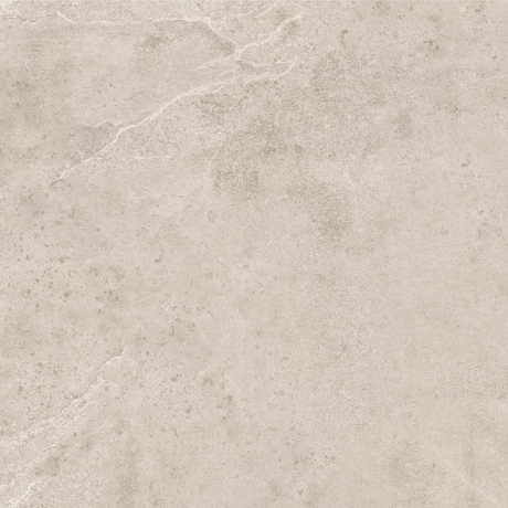 Azulejo de grés para pavimento 60x120, cinzento claro com um tom quente de bege e veios, acabamento mate A4H140 Ermetica Bianco #7