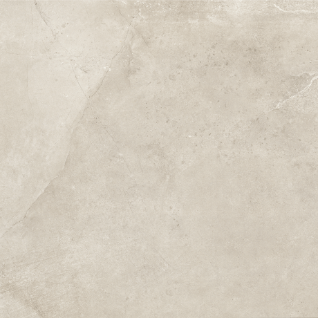 Azulejo de grés para pavimento 60x120, cinzento claro com um tom quente de bege e veios, acabamento mate A4H140 Ermetica Bianco #14