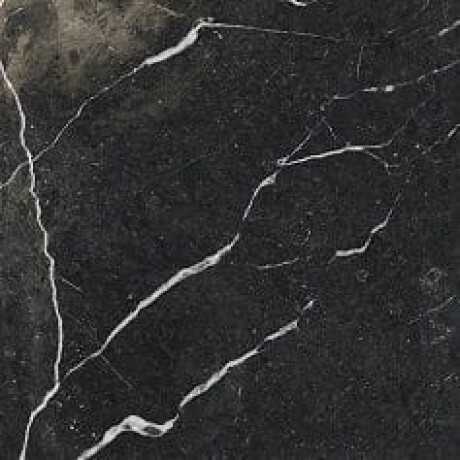 Pavimento em grés esmaltado Pierre Black 120x120 cm, preto brilhante com veios dourados, retificado A4H197 #9
