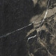Pavimento em grés esmaltado Pierre Black 120x120 cm, preto brilhante com veios dourados, retificado A4H197 #11