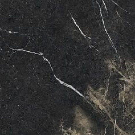 Pavimento em grés esmaltado Pierre Black 120x120 cm, preto brilhante com veios dourados, retificado A4H197 #12