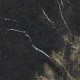 Pavimento em grés esmaltado Pierre Black 120x120 cm, preto brilhante com veios dourados, retificado A4H197 #12