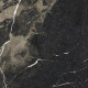 Pavimento em grés esmaltado Pierre Black 120x120 cm, preto brilhante com veios dourados, retificado A4H197 #21