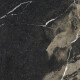 Pavimento em grés esmaltado Pierre Black 120x120 cm, preto brilhante com veios dourados, retificado A4H197 #23