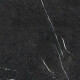 Pavimento em grés esmaltado Pierre Black 120x120 cm, preto brilhante com veios dourados, retificado A4H197 #24