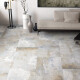 Ladrilho esmaltado para pavimento, 120x120 cm, cinzento mate, retificado, A4H252 City Grey #11