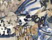 Ladrilho esmaltado para pavimento, de grande formato (120 x 280 cm), bege mate, retificado, A4H255 City Graffiti Beige