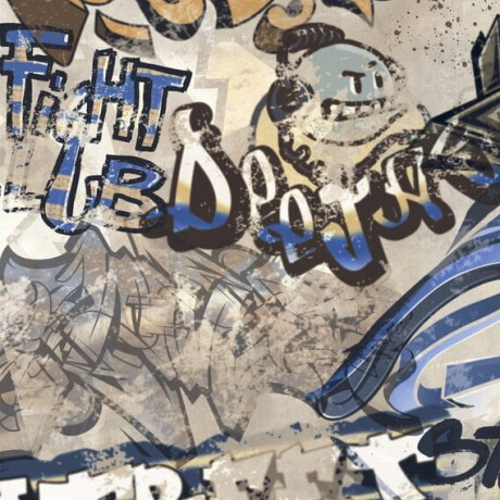 Ladrilho esmaltado para pavimento, de grande formato (120 x 280 cm), bege mate, retificado, A4H255 City Graffiti Beige #3