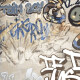 Ladrilho esmaltado para pavimento, de grande formato (120 x 280 cm), bege mate, retificado, A4H255 City Graffiti Beige #5