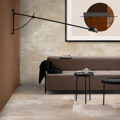 Ladrilho esmaltado para pavimento, 120x120 cm, bege mate, retificado, A4H258 City Beige #2