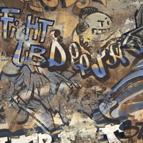 Ladrilho esmaltado para pavimento, de grande formato (120 x 280 cm), mate, retificado, A4H262 City Graffiti Multicolor #3