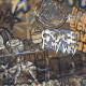 Ladrilho esmaltado para pavimento, de grande formato (120 x 280 cm), mate, retificado, A4H262 City Graffiti Multicolor #6