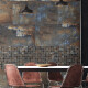 Ladrilho esmaltado para pavimento, de grande formato (120 x 280 cm), castanho mate, retificado, A4H264 City Multicolor #7