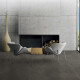 Ladrilho esmaltado para pavimento, 60 x 120 cm, cinzento-escuro mate, rectificado, A4H327 Massive Dimgray #1