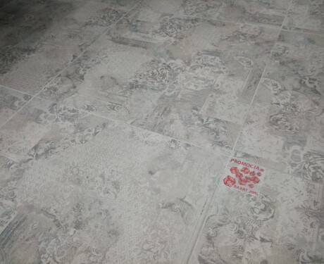 Pavimento em grés 60x60 Carpet Grigio, mate, retificado, A4H34 Patchwork