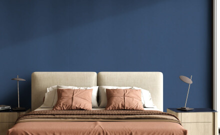 Ladrilho esmaltado para pavimento, 60 x 120 cm, azul mate, retificado, A4H345, Mood Vivo