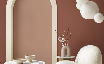 Ladrilho esmaltado para pavimento, 60 x 120 cm, rosa mate, retificado, A4H365 Mood Gentle