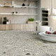 Pavimento em grés esmaltado 60x120 cm, cinzento claro mate, retificado, A4H418, Lastrico Ceppo Di Gre Multi #18