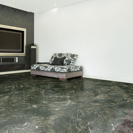 Ladrilho de grés de grande formato 120x270 cm, verde, brilhante, retificado, A4H446 Verde Alpi #9