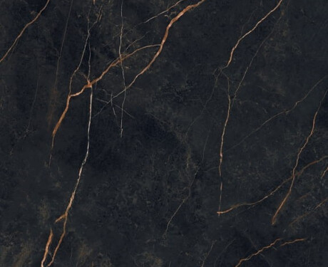 Porcelanato Bookmatch 120x280, mármore preto com veios dourados, brilhante, A4H473 Sant Loreno