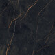 Pavimento de grés de grande formato 120x280, mármore preto com veios dourados, acabamento brilhante A4H474 Sant Loreno #1