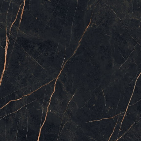 Pavimento de grés de grande formato 120x280, mármore preto com veios dourados, acabamento brilhante A4H474 Sant Loreno #2