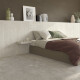 Gres ranhurado para pavimento 60x120 cinzento claro mate A4H510 Rigat-One Ermetica Bianco #1