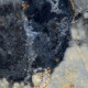 Pavimento de grés de grande formato 120x280, mármore azul escuro com veios, acabamento brilhante A4H674 Eterno Blu #2