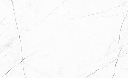 Ladrilho de grande formato 120x280, mármore branco com veios pretos, acabamento mate A4H680 Markina White