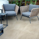 Ladrilho de grande formato 120x280, betão bege mate A4H753 Louft Cream #4
