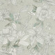 Azulejo de grés para parede 60x120 cm, cinzento com motivos florais, acabamento mate A4H923 Lirio #4