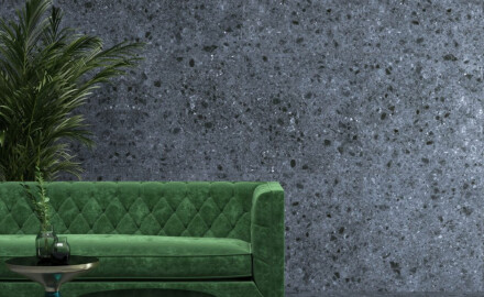 Pavimento em grés esmaltado 60x120, antracite mate, retificado, A4H98, lastrico