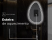Espelho de Banheiro com LED em Formato Irregular B223 #8