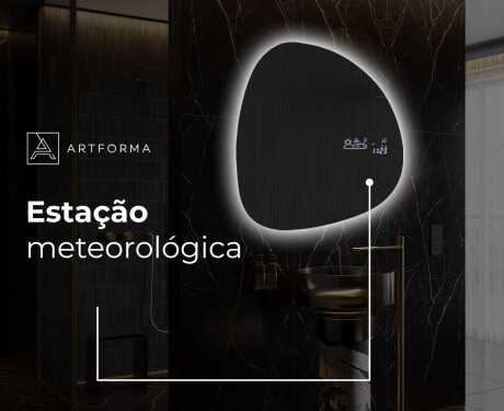 Espelho de Banheiro com LED em Formato Irregular EG221 #7