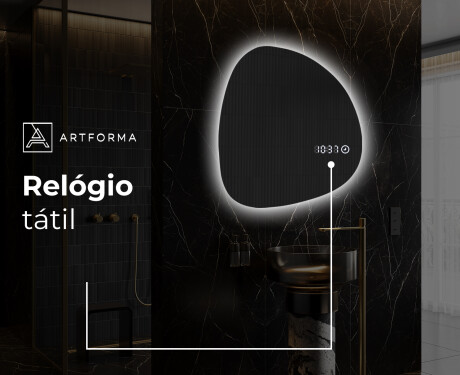 Espelho de Banheiro com LED em Formato Irregular EG221 #8