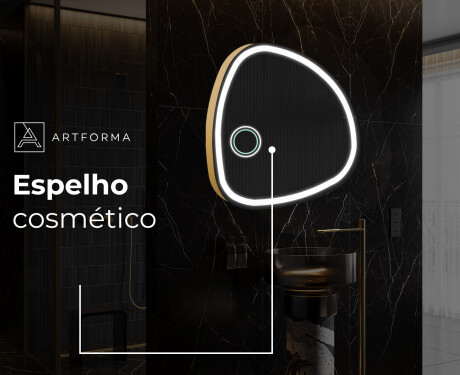 Espelho de Banheiro com LED em Formato Irregular EG222 #6